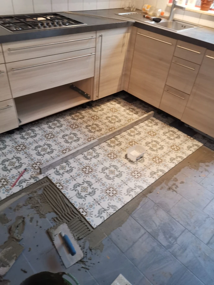 Tegelwerk perfect gevoegd Antwerpen