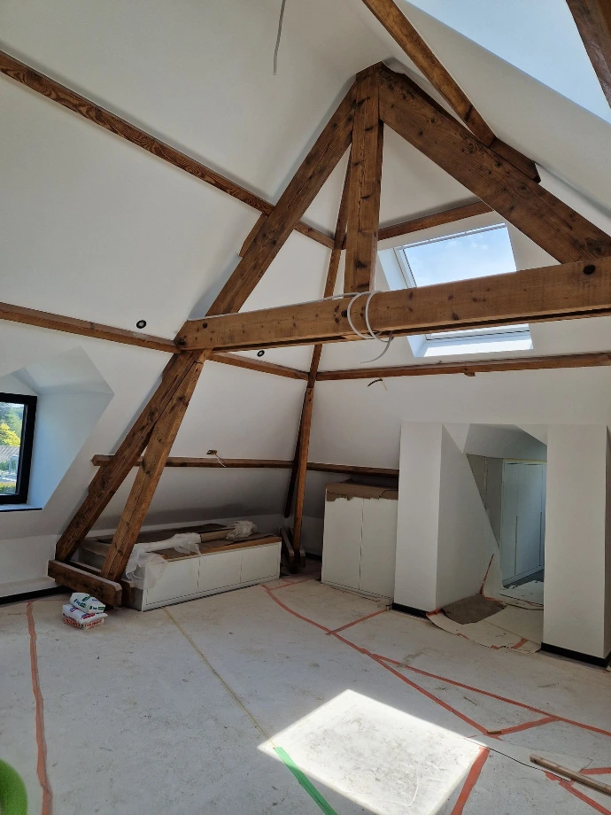 Schilderwerken afwerking woning Berchem